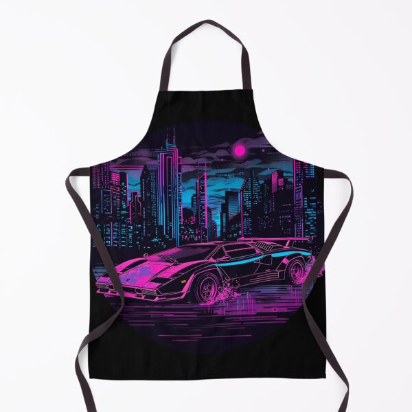 Item preview, Lambo retrowave designed and sold by t0une.