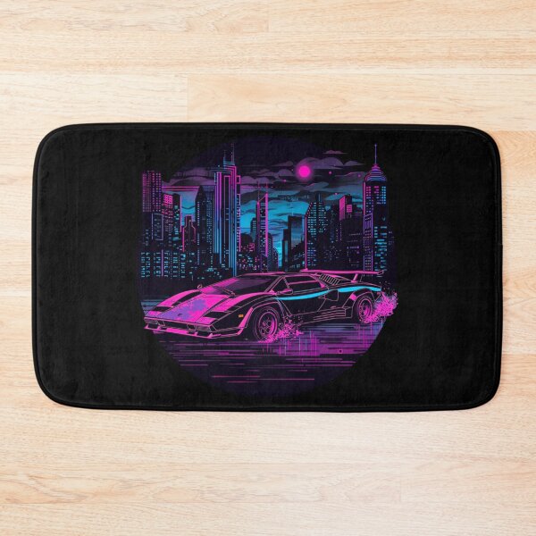 Item preview, Lambo retrowave designed and sold by t0une.