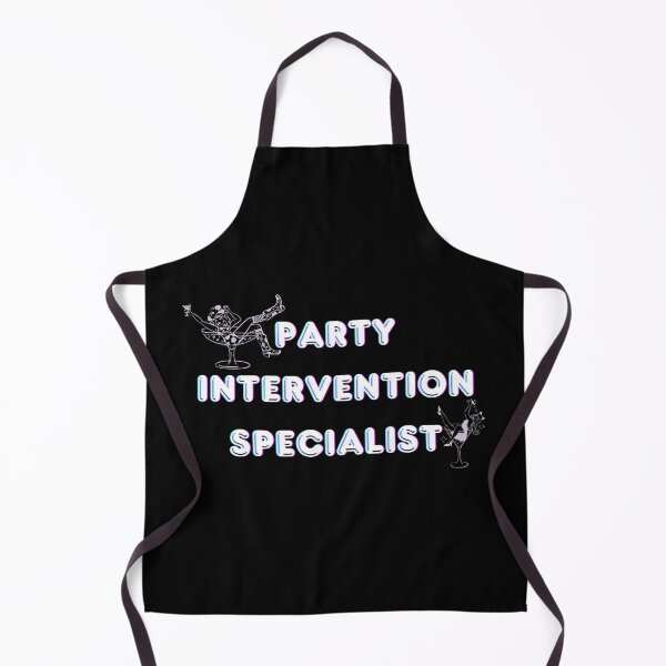 Item preview, Party Intervention Specialist Funny Drinking Design designed and sold by IceBathDESIGNS.