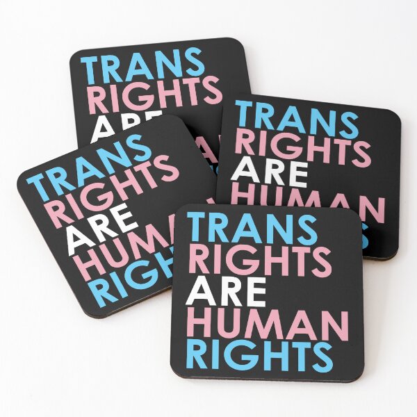 Item preview, Trans Right are Human Rights Transgender LGBTQ Pride designed and sold by House Sparrow.
