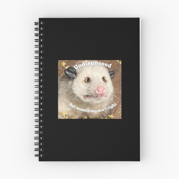 Artikelvorschau, Undiagnostiziert - Lustiger Opossum-Meme-Druck entworfen und verkauft von BlossomPossumPrints.