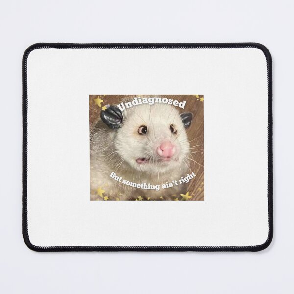 Artikelvorschau, Undiagnostiziert - Lustiger Opossum-Meme-Druck entworfen und verkauft von BlossomPossumPrints.