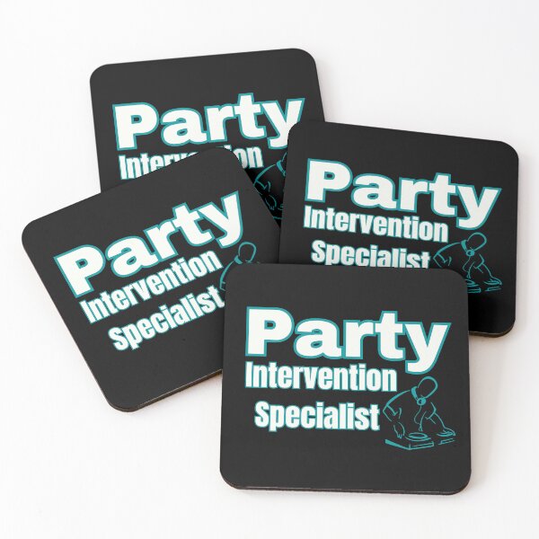 Item preview, Party Intervention Specialist Funny DJ Design     designed and sold by IceBathDESIGNS.