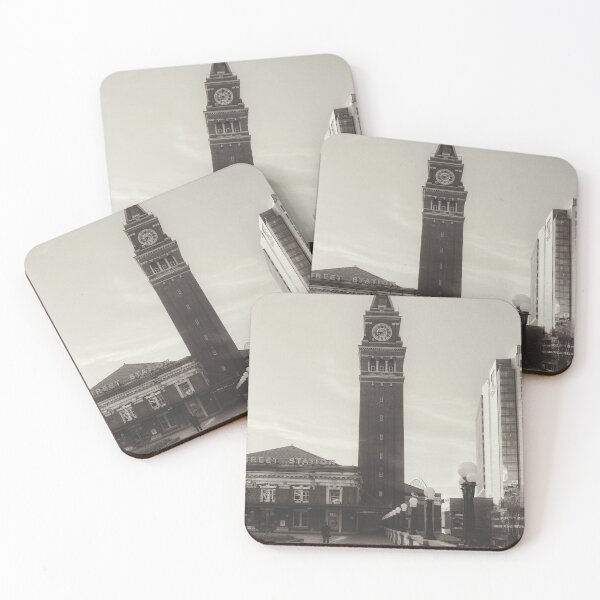 Item preview, Clock Tower bw designed and sold by jvnimages.