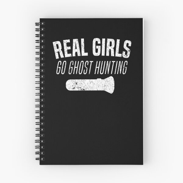 Item preview, Real Girls Go Ghost Hunting Ghost Tour T-Shirt designed and sold by LookTwice.
