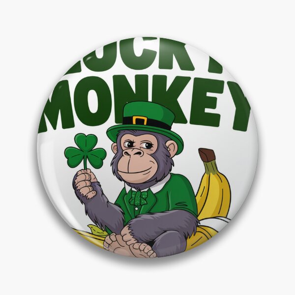 Item preview, Lucky Monkey St Patricks Day designed and sold by MonkiFlipp.