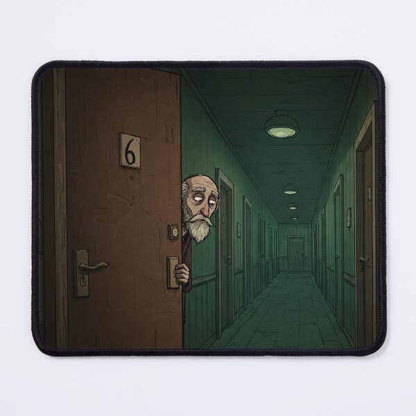 Item preview, The Man Behind the Door designed and sold by shypixels.