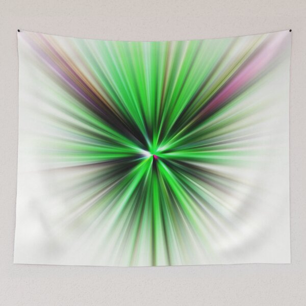 Aperçu de l'œuvre Emerald Burst : l'art de l'explosion d'étoiles vertes créée et vendue par Patternair.