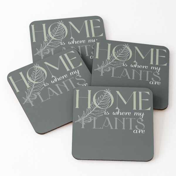 Item preview, Home is where my plants are graphic gift for plant lovers designed and sold by trefail.