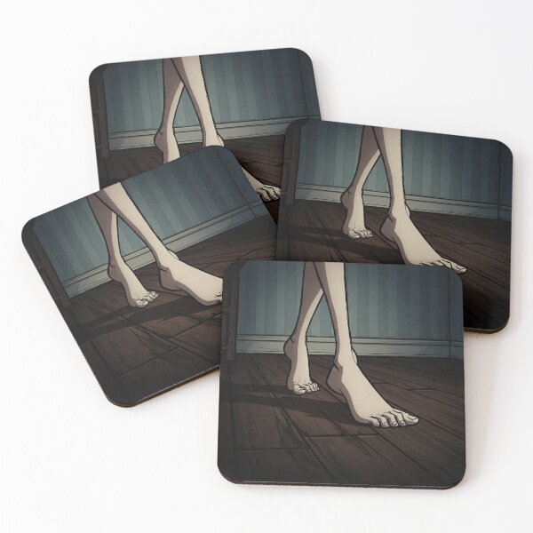 Item preview, Uncanny Footsteps – Eerie and Disturbing Horror Art designed and sold by shypixels.