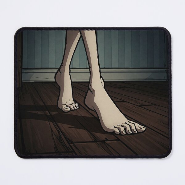 Item preview, Uncanny Footsteps – Eerie and Disturbing Horror Art designed and sold by shypixels.