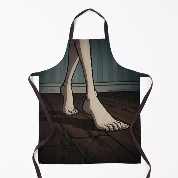 Item preview, Uncanny Footsteps – Eerie and Disturbing Horror Art designed and sold by shypixels.