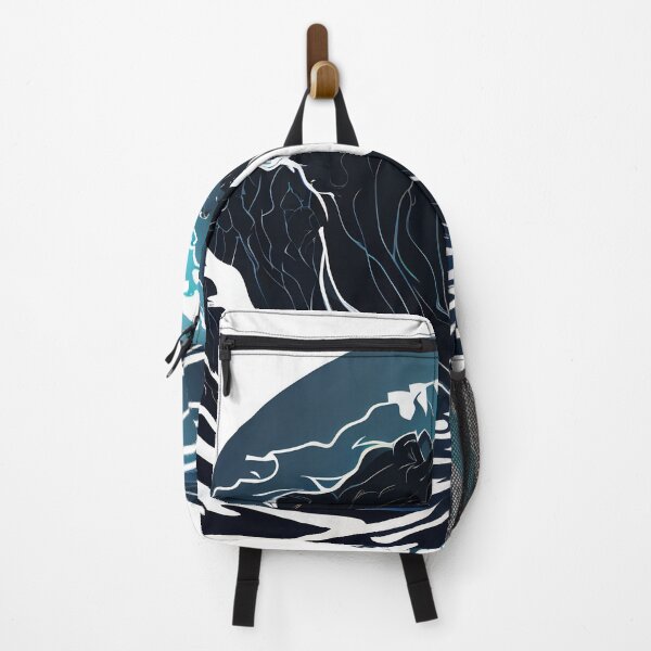 Item preview, A minimalistic logo of lines featuring the silhouette of an ocean or sea waves, simple shapes and lines. Emblema for any brand company designed and sold by anytka.