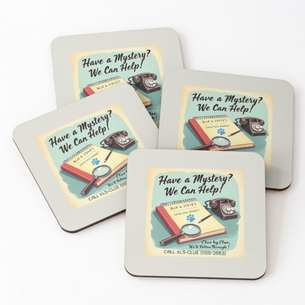 Item preview, Blue & Steve's Detective Agency designed and sold by MapleMischief.