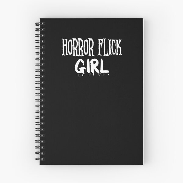 Item preview, Horror Flick Girl Cute Halloween Scary Horror Movie T-Shirt designed and sold by LookTwice.