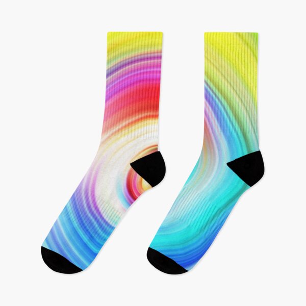 Artikelvorschau, Regenbogenwirbel: Spiralförmige Farbradkunst entworfen und verkauft von Patternair.
