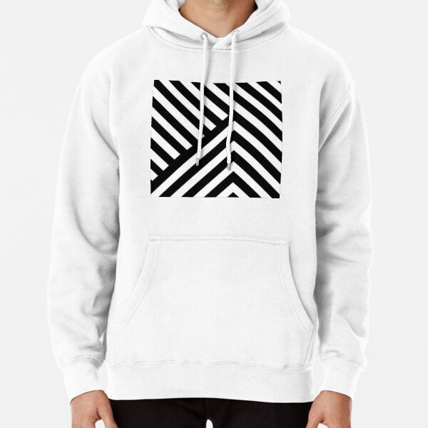 Item preview, Stripped Zig Zag Pattern in black and white designed and sold by blancheart1.