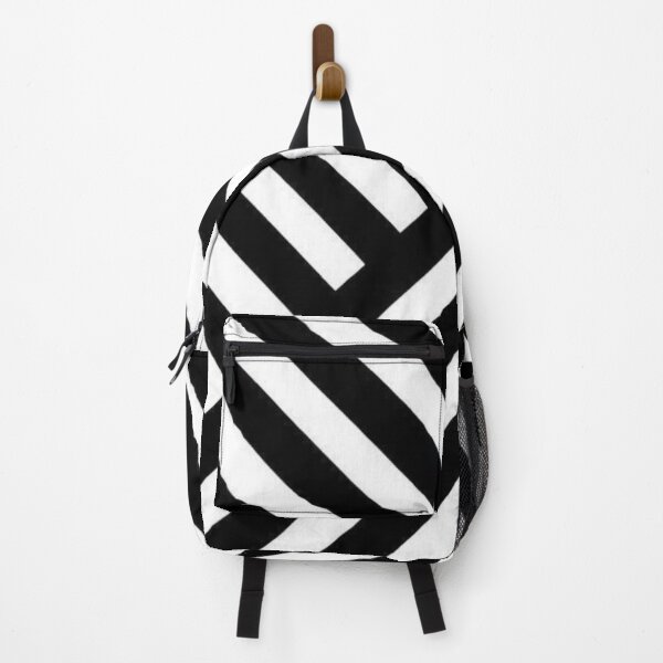 Item preview, Stripped Zig Zag Pattern in black and white designed and sold by blancheart1.