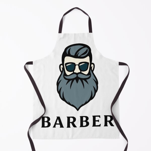 Item preview, Barber Hipster with Beard and Sunglasses designed and sold by quibrak.