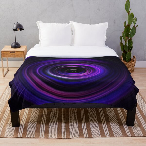 Artikelvorschau, Lila Portal: Mystische Spirale Abstrakte Kunst entworfen und verkauft von Patternair.