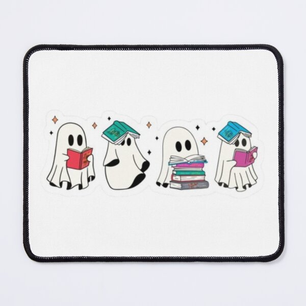 Item preview, cute lil ghosts reading acotar designed and sold by Starbubblepress.