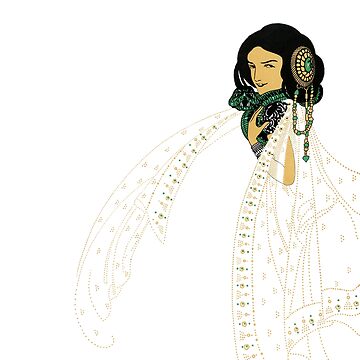 Artwork thumbnail, Art Nouveau Woman from Die Süsse Cora by mamiespaw