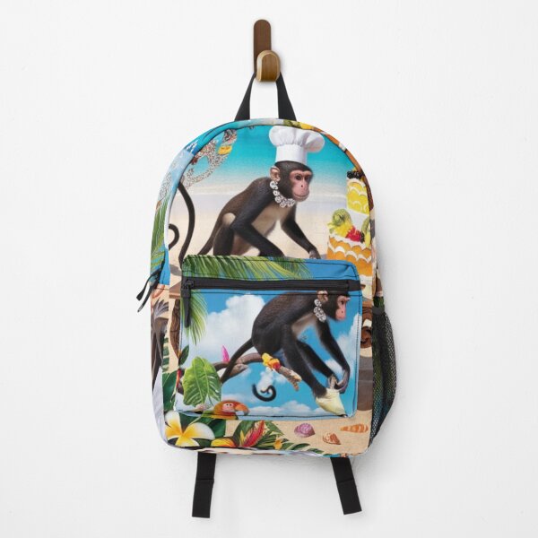 Item preview, Monkeys Baking, Parrots, Tropical Cakes, Animal Fun designed and sold by Dream Output .