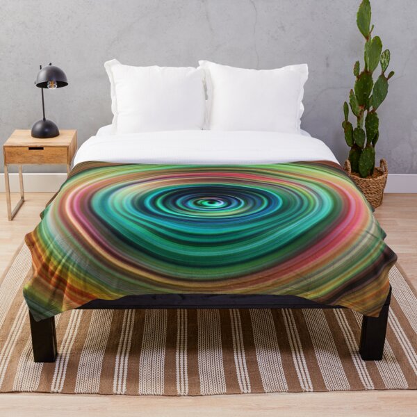 Item preview, Ocean Swirl: Turquoise Brown Spiral Art designed and sold by Patternair.