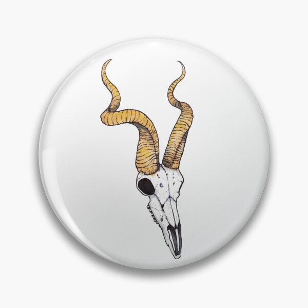 Item preview, Ram Skull  designed and sold by GarwoodDesigns.