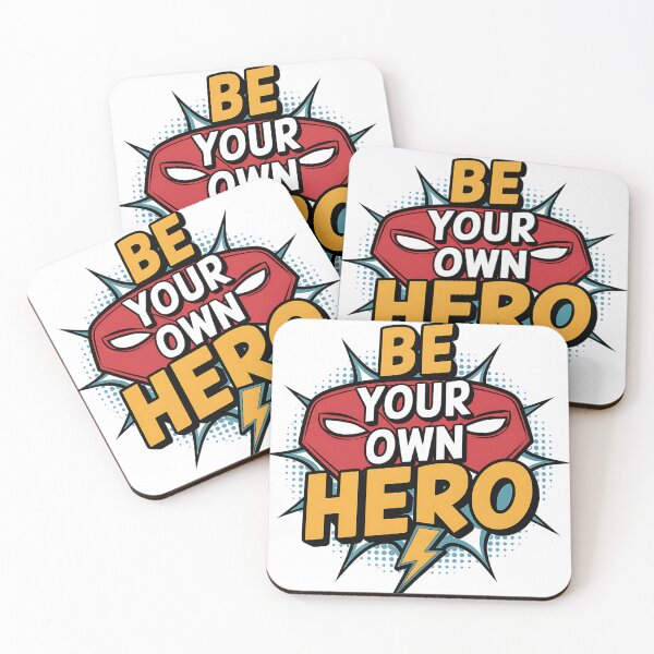 Item preview, Be Your Own Hero Comic Style Art designed and sold by AHMEDMAMADO.