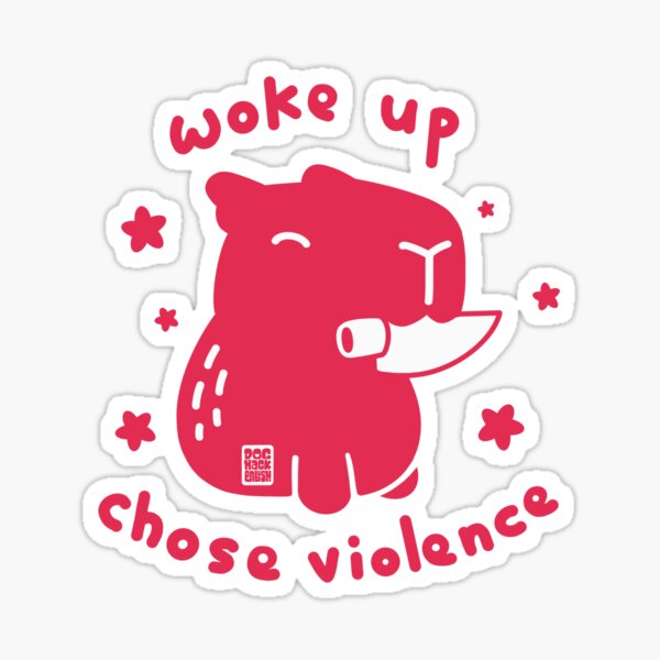 Aperçu de l'œuvre Je me suis réveillée et j'ai choisi la violence. créée et vendue par DocHackenbush.