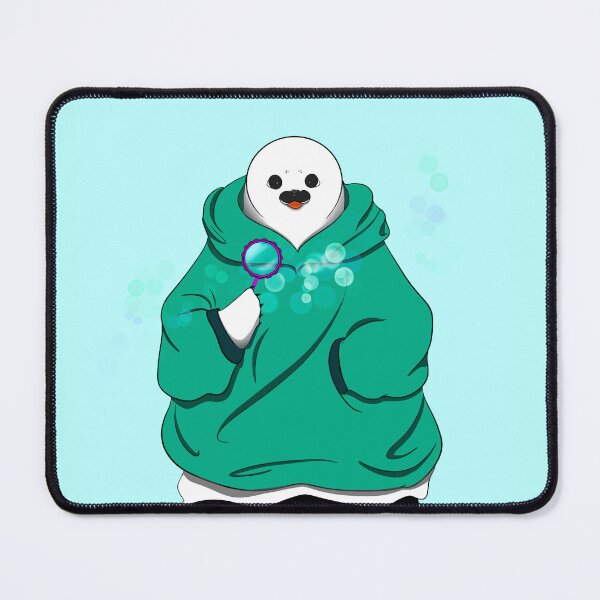 Item preview, Soap bubbles and Harp seal with hoodie designed and sold by Bella-Illust.