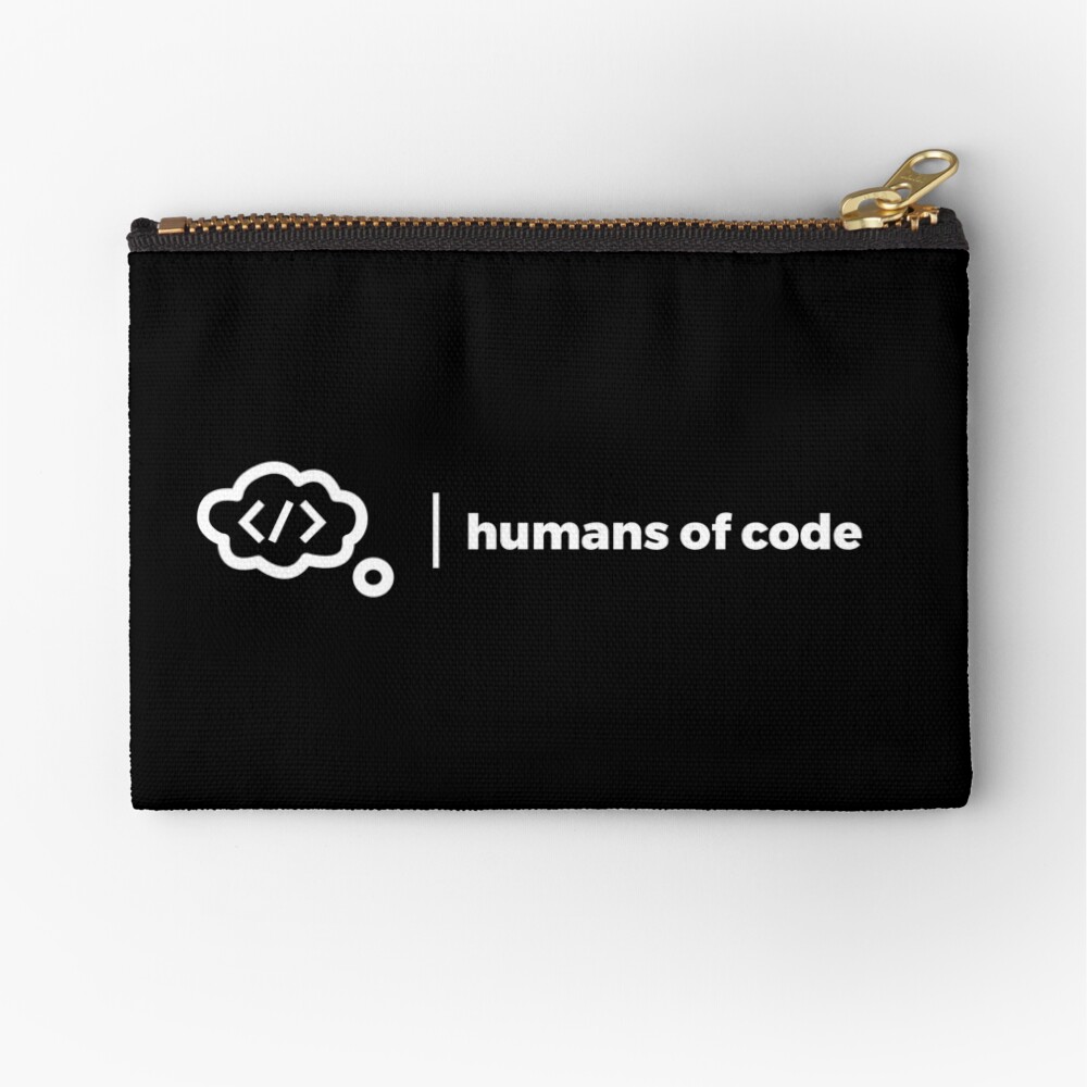 Item preview, Zipper Pouch designed and sold by humansOfCode.