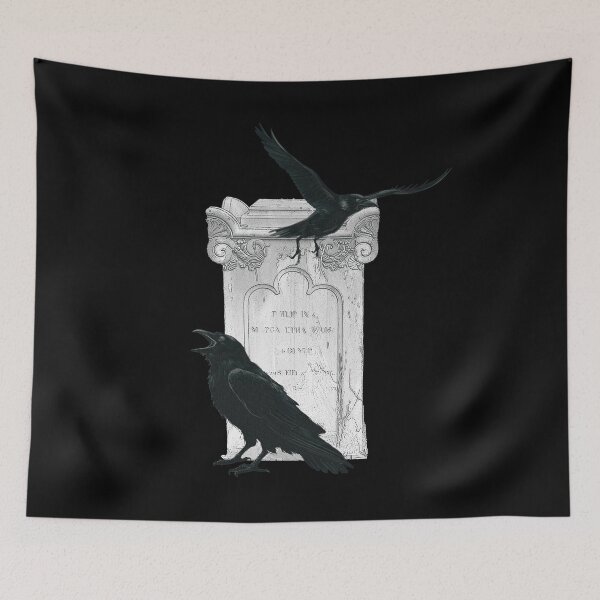 Item preview, Halloween outfit, raven, gravestone designed and sold by Kirei-Lily.