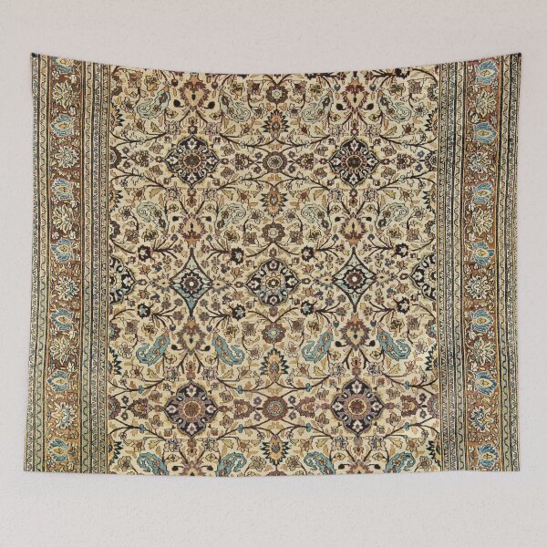 Item preview, Antique Persian Meshad Rug Print designed and sold by Vicky Brago-Mitchell®.