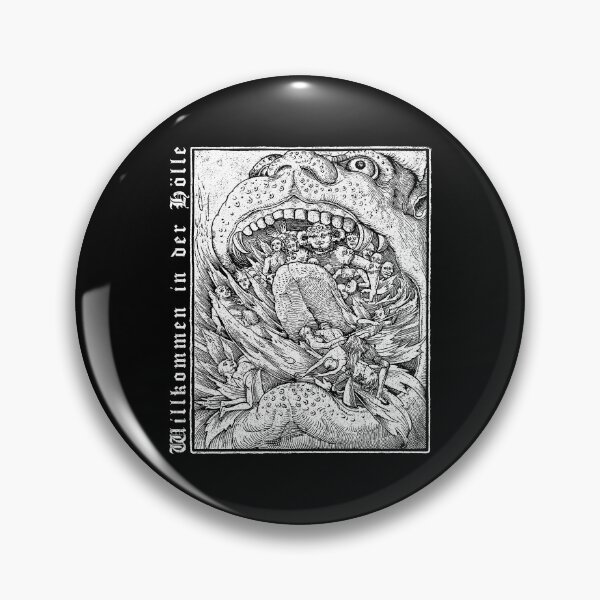 Item preview, Willkommen in der Hölle (Welcome to Hell), Medieval Art designed and sold by Proverbial Wisdom Design.