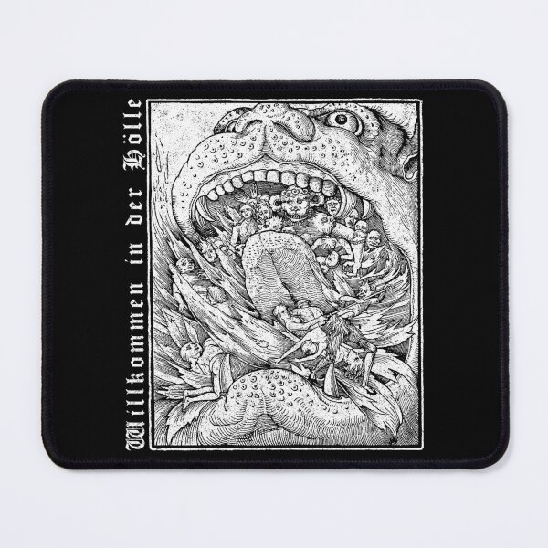Item preview, Willkommen in der Hölle (Welcome to Hell), Medieval Art designed and sold by Proverbial Wisdom Design.