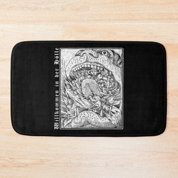 Item preview, Willkommen in der Hölle (Welcome to Hell), Medieval Art designed and sold by Proverbial Wisdom Design.