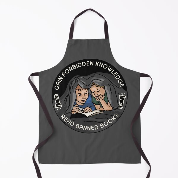 Item preview, Read Banned Books Gain Forbidden Knowledge  designed and sold by Unhinged Heather.