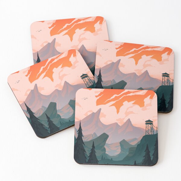 Item preview, Fire Lookout Tower Landscape designed and sold by GarwoodDesigns.