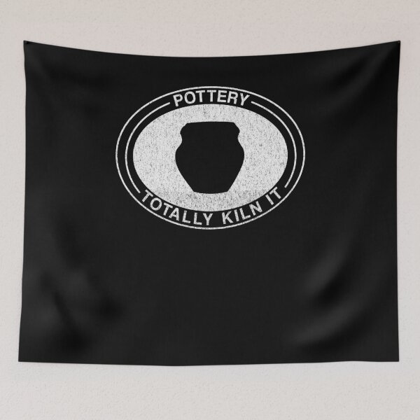 Item preview, Pottery Totally Kiln It Cute Vintage Ceramics Pun T-Shirt designed and sold by LookTwice.