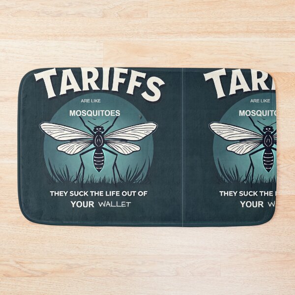 Item preview, Tariffs Are Like Mosquitoes – They Suck - Tariff T-Shirts designed and sold by CelestialAllure.