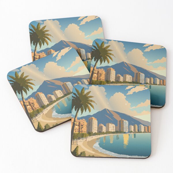 Item preview, Sunset Over Málaga designed and sold by Wanderly Ways.