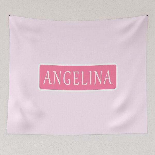 Item preview, Angelina Girls Name designed and sold by Jeallan Designs.