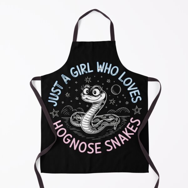 Item preview, Just a girl who loves hognose snakes designed and sold by MadCatPrints.