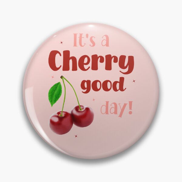 Item preview, It's a cherry good day! Funny cherry graphic gift design to boost positvie energy designed and sold by trefail.