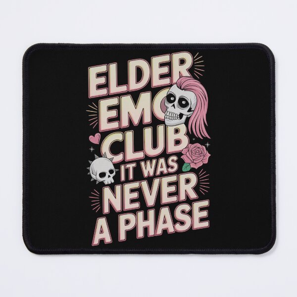 Item preview, Elder Emo Club It Was Never A Phase designed and sold by Redgiant87x.