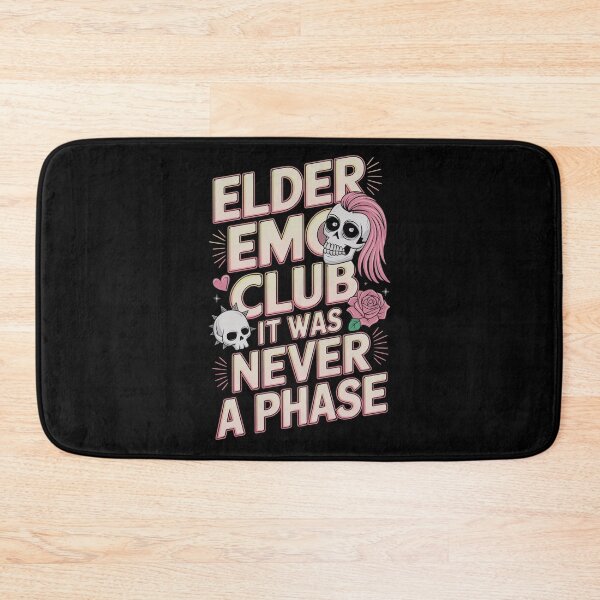 Item preview, Elder Emo Club It Was Never A Phase designed and sold by Redgiant87x.