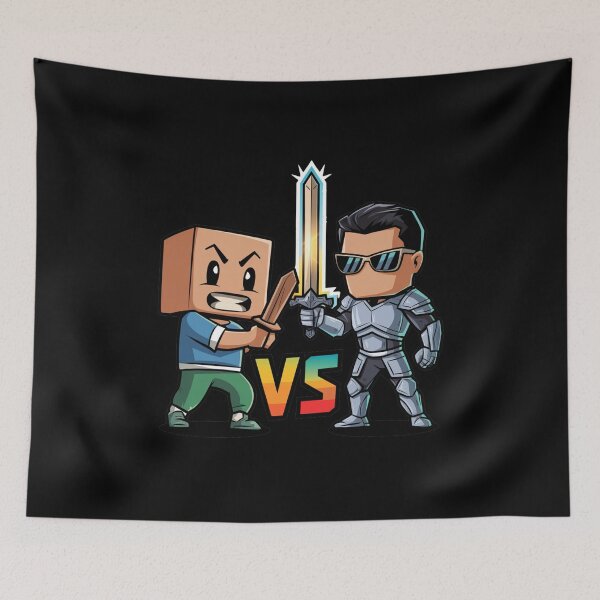 Item preview, Roblox Noob vs Pro designed and sold by SignumShop.