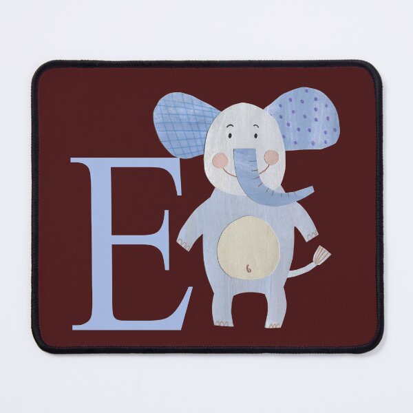 Item preview, Eager Elephant, Letter E For Elephant designed and sold by DesignbyBFD.